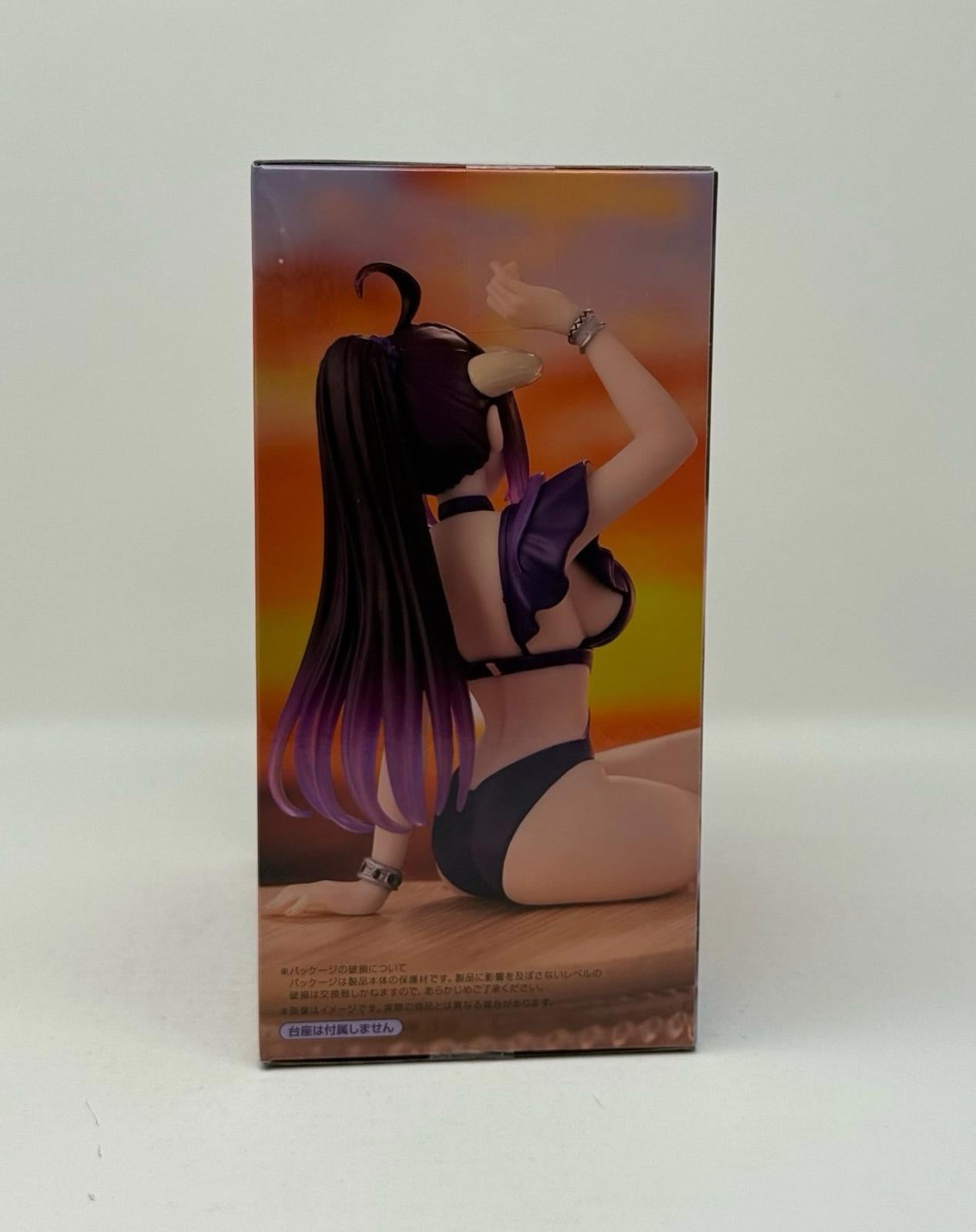 Overlord - Albedo Noodle Stopper Figure Dark Purple Swimsuit Version