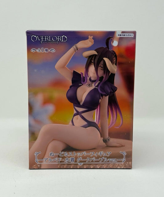 Overlord - Albedo Noodle Stopper Figure Dark Purple Swimsuit Version